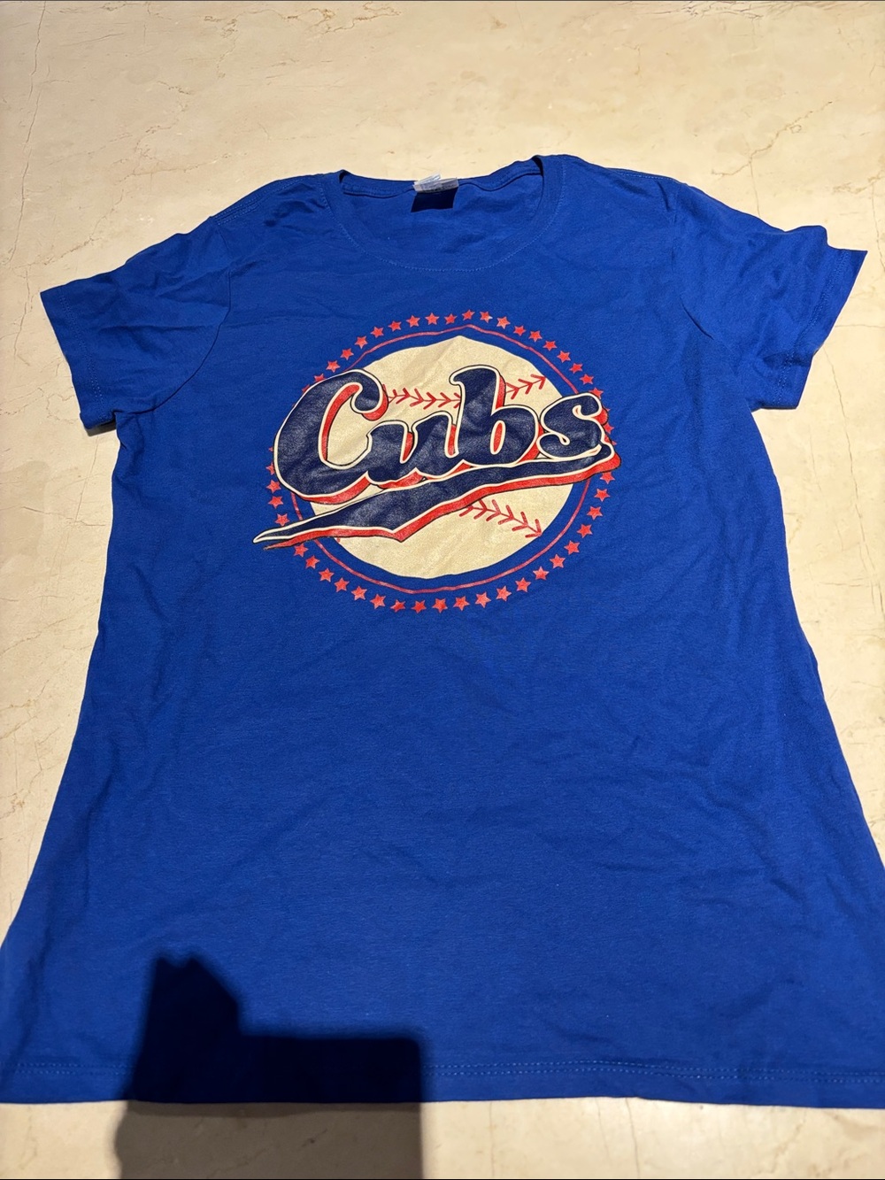 Cubs  Blue Graphic Tee